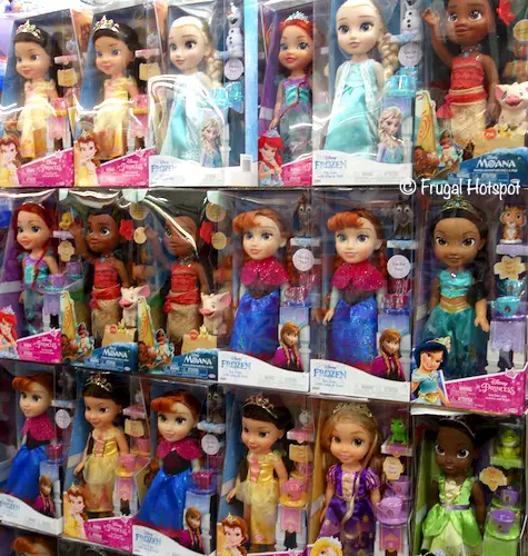 Disney Princess Toddler Doll Costco: Belle, Elsa, Ariel, Moana, Anna, Jasmine, Rapunzel, Tiana