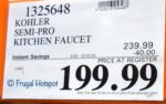 Kohler Pull Down Kitchen Faucet Costco Sale Price