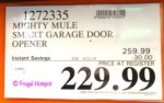 Mighty Mule Smart Garage Door Opener Costco Sale Price Mighty Mule Smart Garage Door Opener Costco Sale Price