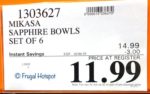 Mikasa Sapphire Bowls Costco Sale Price Mikasa Sapphire Bowls Costco Sale Price