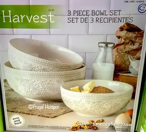 Over & Back Harvest Bowl Set Costco