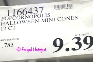 Popcornopolis Halloween Mini Cones 12-ct Costco Price