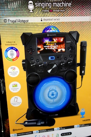 Singing Machine Portable Karaoke System Costco