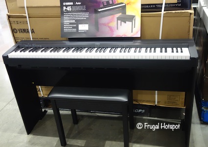 Yamaha 88-Key Digital Piano P-45 Bundle Costco