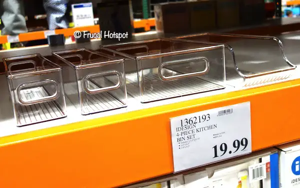 iDesign Kitchen Bin 4 Pc Costco Display and Price iDesign Kitchen Bin 4 Pc Costco Display and Price