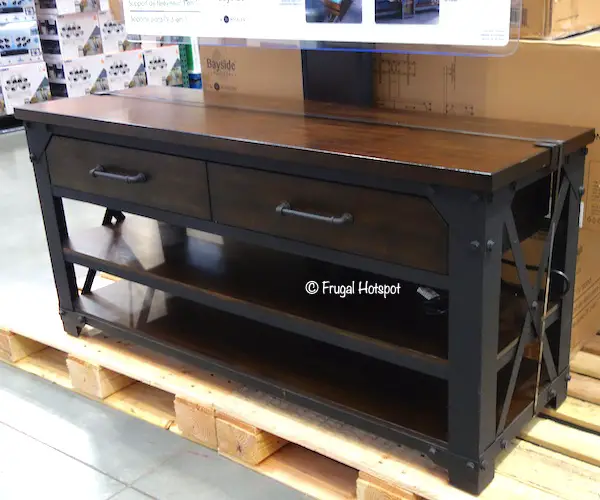 Bayside Furnishings Walton 56 3-in-1 TV Stand Costco Display Bayside Furnishings Walton 56 3-in-1 TV Stand Costco Display