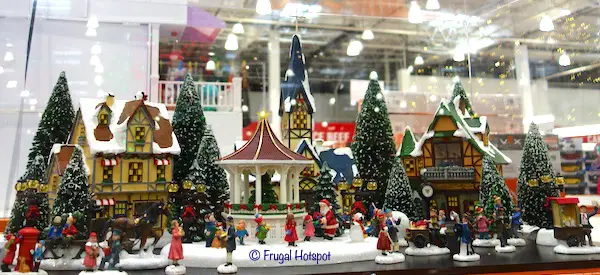 Christmas Village with Lights and Music Costco