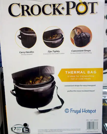 Crock-Pot Cook & Carry 7-Quart Slow Cooker Costco