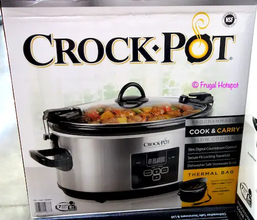 Crock-Pot Cook & Carry 7-Quart Slow Cooker Costco