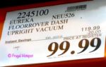 Eureka FloorRover Dash Upright Vacuum Costco Sale Price