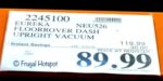 Eureka FloorRover Upright Vacuum Costco Sale Price