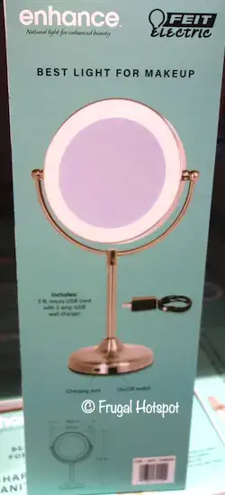 Feit Electric Enhance Led Vanity Mirror, Lighted Make Up Mirror Costco