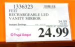 Feit Electric Enhance LED Vanity Mirror Costco Sale Price