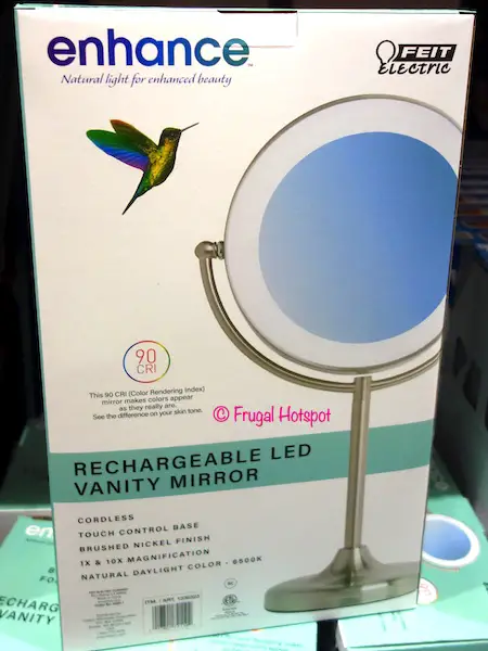 Feit Electric Enhance Led Vanity Mirror, Lighted Makeup Mirror Costco