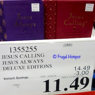 Jesus Always Jesus Calling Sarah Young Costco Sale Price Jesus Always Jesus Calling Sarah Young Costco Sale Price