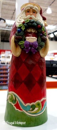 Jim Shore Hand Painted Santa Statue Costco