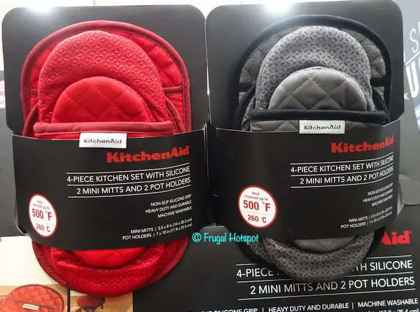 KitchenAid Mini Mitt and Pot Holder Set Costco