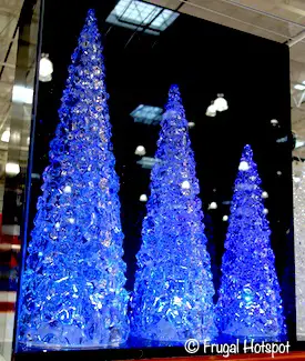 LED Holiday Trees Set Costco