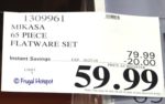 Mikasa Flatware Set Costco Sale Price