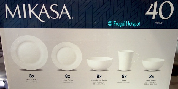 Mikasa Lausanne Bone China Dinnerware Service Costco