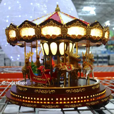 Mr. Christmas Animated Christmas Deluxe Carousel Costco