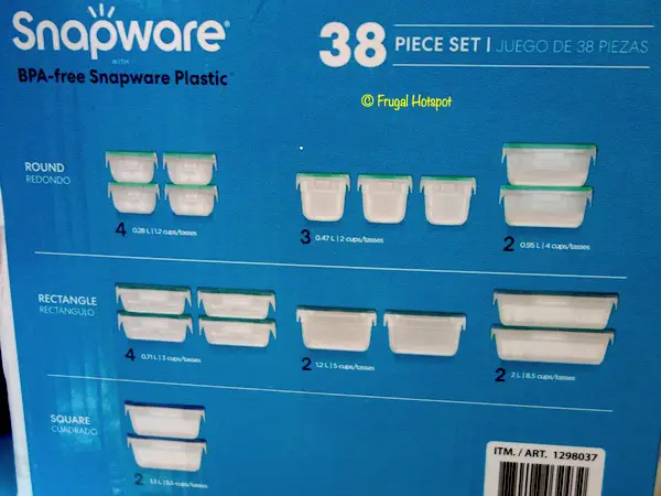 Snapware 38-Piece Plastic Food Storage Set Costco Snapware 38-Piece Plastic Food Storage Set Costco