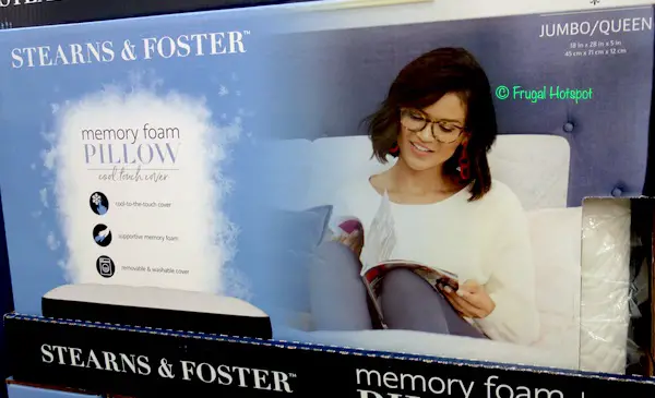 Stearns & Foster Memory Foam Pillow Costco