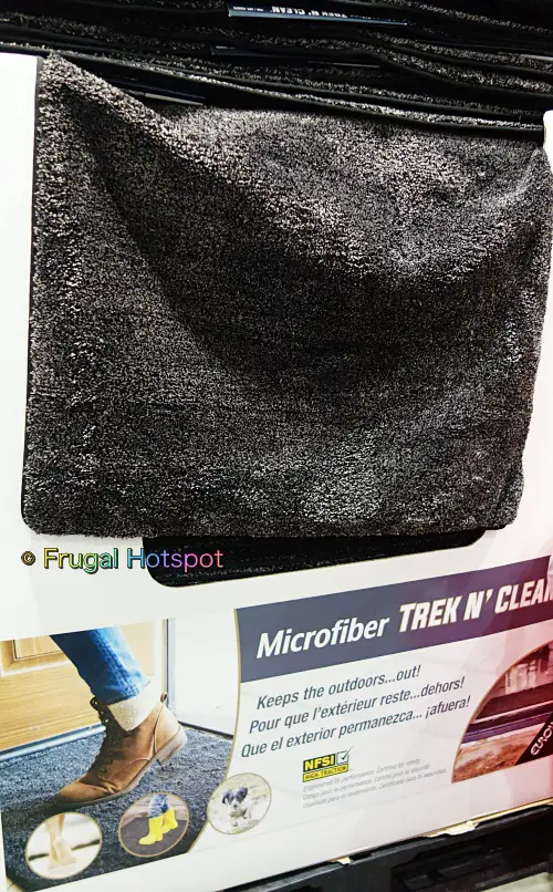 Trek N' Clean Microfiber Floor Mat | Costco Display