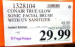 True Glow Sonic Facial Brush with Sterilizer Costco Sale Price True Glow Sonic Facial Brush with Sterilizer Costco Sale Price