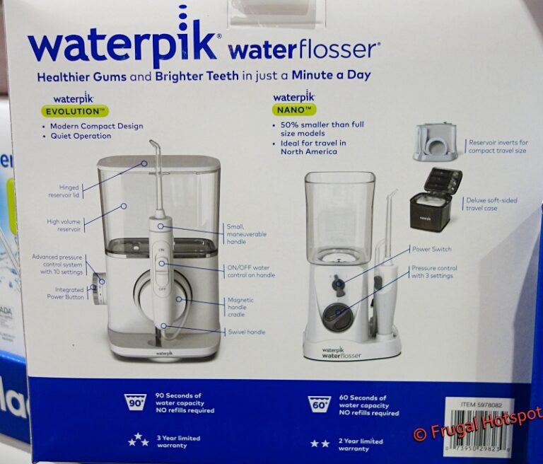 Waterpik Evolution + Nano Waterflosser Combo Costco Sale!