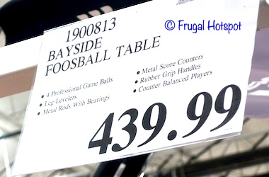 Bayside Furnishings Foosball Table by Whalen Costco Price