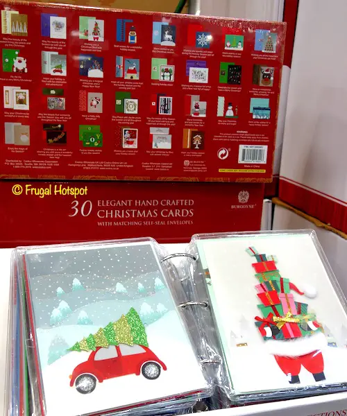 Burgoyne Hand Crafted Christmas Cards Costco