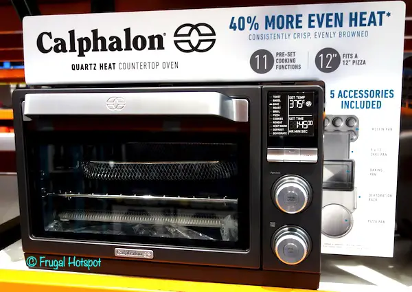 Costco Sale Calphalon Quartz Heat Countertop Oven 159 99