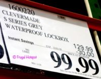 CleverMade Parcel LockBox S100 Series Costco Sale Price CleverMade Parcel LockBox S100 Series Costco Sale Price