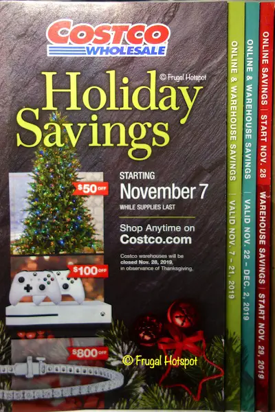 Costco 2019 Holiday Savings Book Cover