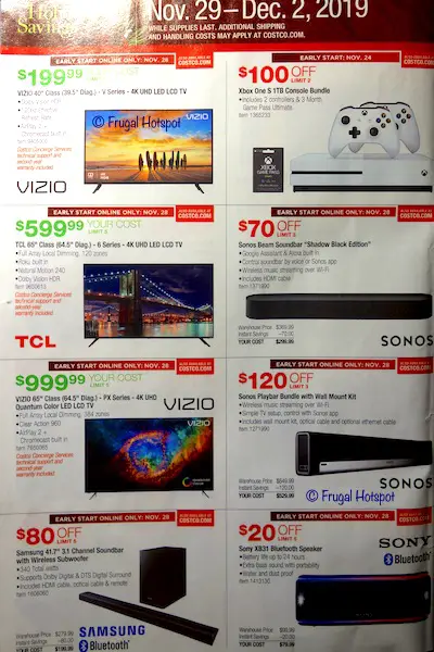 Costco Black Friday Weekend Sale 2019 Page 4