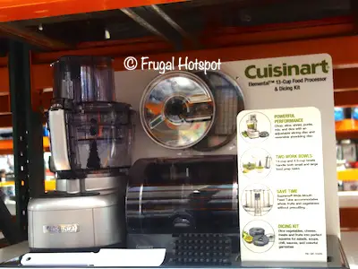 Cuisinart Elemental 13 Cup Food Processor and Dicing Kit Costco Display Cuisinart Elemental 13 Cup Food Processor and Dicing Kit Costco Display