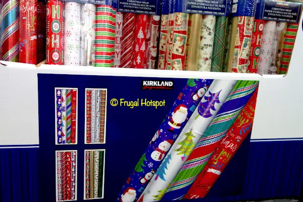 Kirkland Signature Christmas Wrap Costco