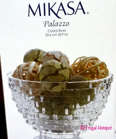 Mikasa Palazzo Crystal Bowl Costco