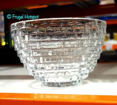 Mikasa Palazzo Crystal Bowl Costco Display