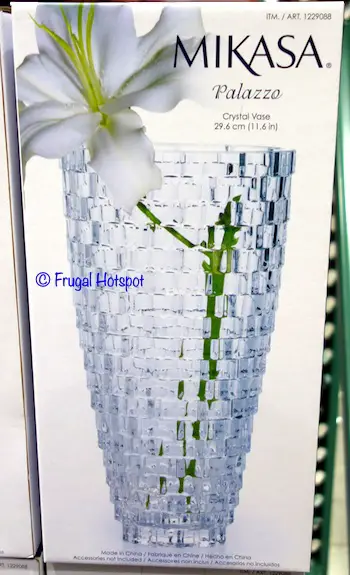 Mikasa Palazzo Crystal Vase Costco