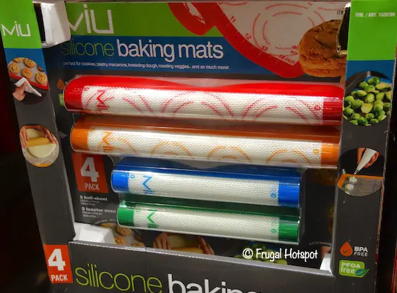 Miu Silicone Baking Mat 4-Piece Costco