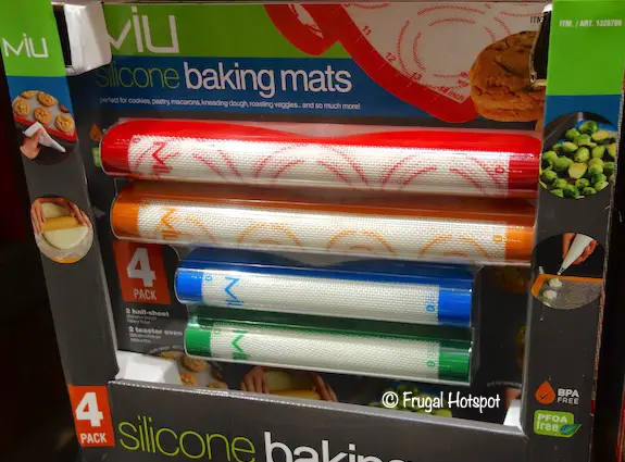 Miu Silicone Baking Mat 4-Piece Costco Miu Silicone Baking Mat 4-Piece Costco