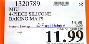 Miu Silicone Baking Mats Costco Sale Price Miu Silicone Baking Mats Costco Sale Price