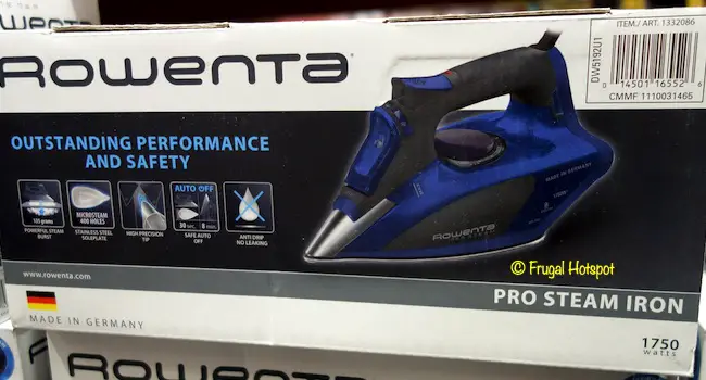 Rowenta Pro Steam Iron Costco