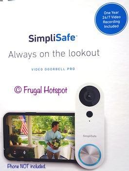 SimpliSafe Pro Video Doorbell Costco SimpliSafe Pro Video Doorbell Costco