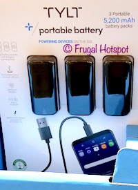 Tylt Portable Power Bank 5200mAh Costco Tylt Portable Power Bank 5200mAh Costco
