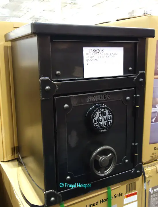 Bighorn End Table Safe Costco Display