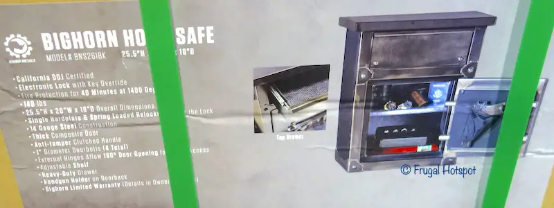 Bighorn End Table Safe Costco Bighorn End Table Safe Costco