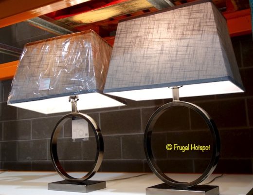 Bridgeport Designs Halo Table Lamp Costco Display